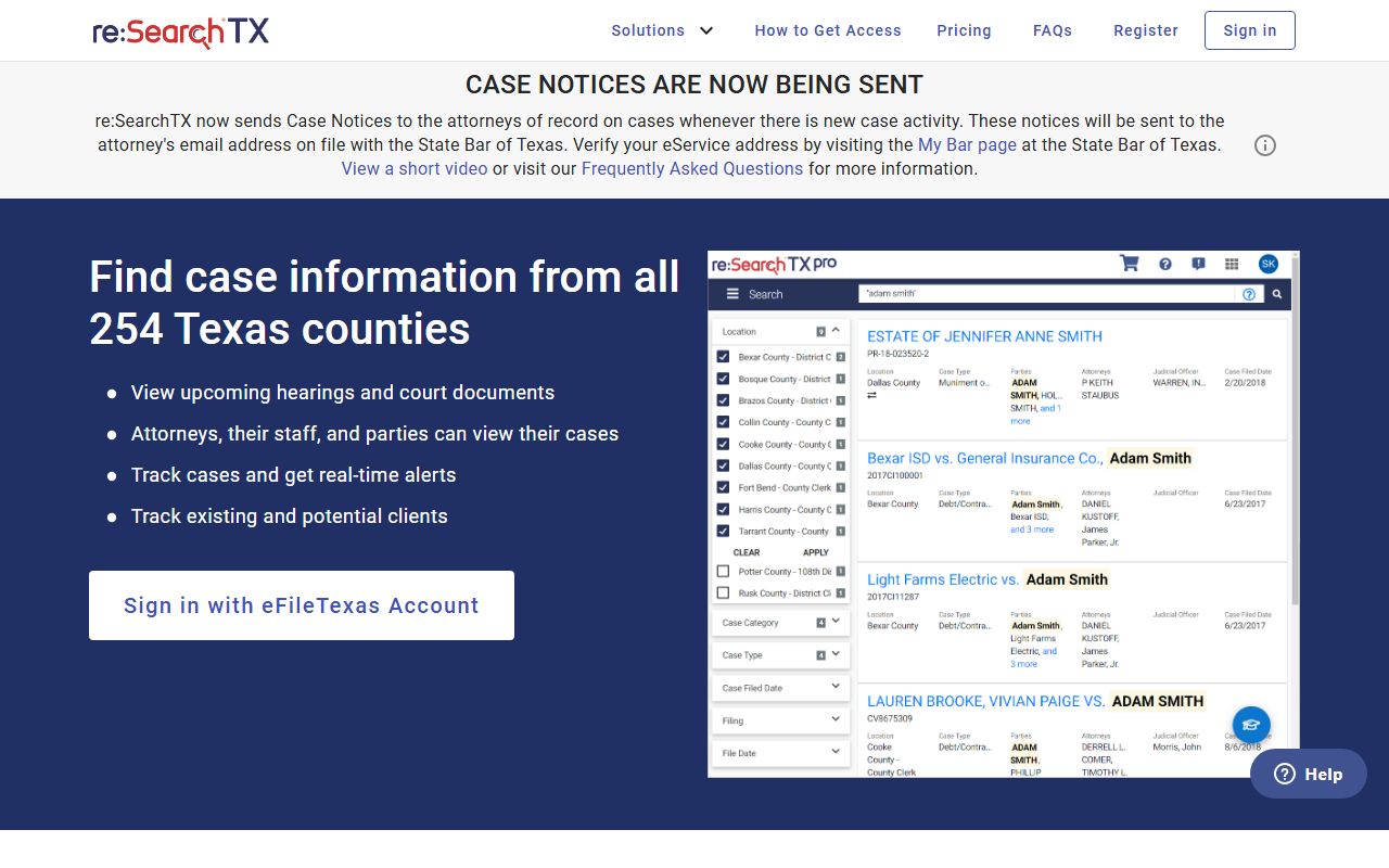 Jeff Davis County court records after arrest reSearchTX portal